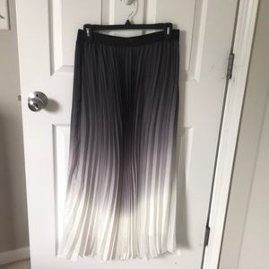 WD.NY Long tie-dye skirt